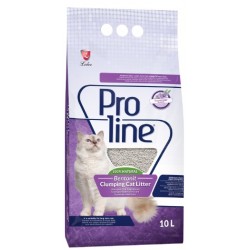 Proline Lavanta Kokulu Topaklanan Bentonit Kedi Kumu 10 Lt