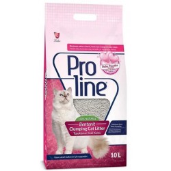 Proline Bebek Pudralı Bentonit Kedi Kumu 10 Lt