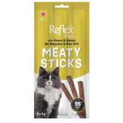 Reflex Av Etli Yetişkin Kedi Ödül Çubuğu 3x5 Gr