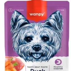 Wanpy Ördek Etli ve Havuçlu Ezme Köpek Ödül Maması 90 Gr